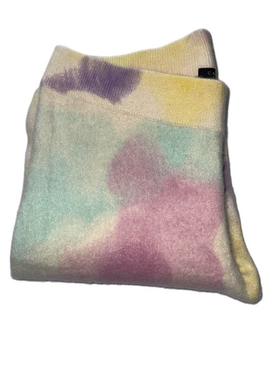 Charter Club Cashmere Tie Dye Lounge Pants Size Medium 100% Cashmere Soft Knit - Picture 4 of 9